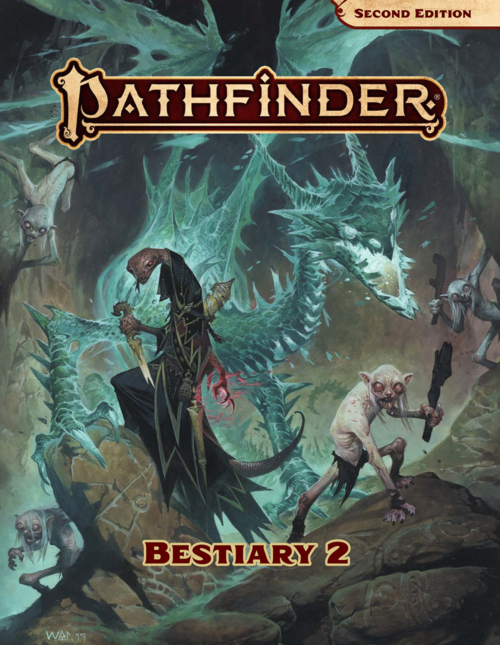 Humble RPG Book Bundle: Pathfinder Second Edition Bestiary by Paizo